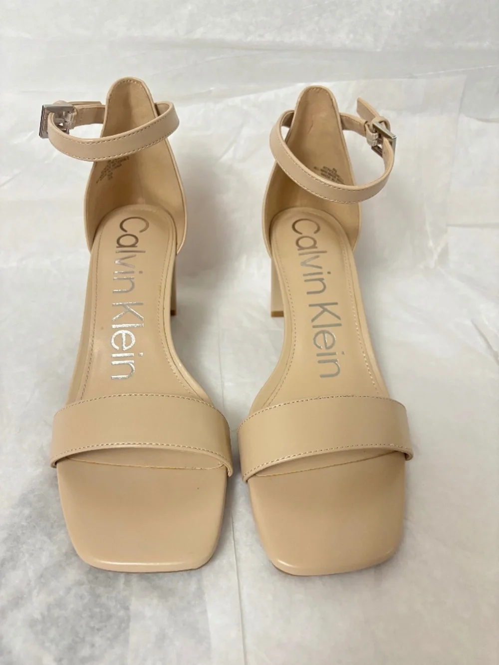 Calvin Klein Nolene block heel sandals